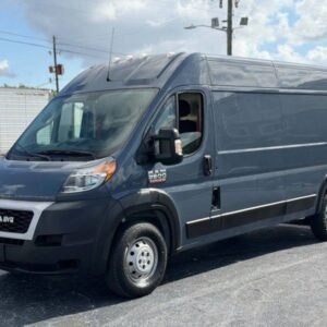 Horizontal photograph of a 2021RAMProMaster3500 159 WB 3dr High Roof Extended Cargo Van