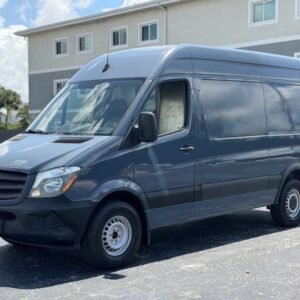 Horizontal photograph of a 2018Mercedes-BenzSprinter 2500 CargoStandard Roof w/144" WB Van 3D