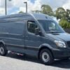 Horizontal photograph of a 2018Mercedes-BenzSprinter 2500 CargoStandard Roof w/144" WB Van 3D
