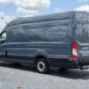 Horizontal photograph of a 2020FordTransit 250 Cargo VanExtended Length High Roof Van 3D
