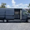 Horizontal photograph of a 2021RamProMaster Cargo Van3500 High Roof Extended Van 3D