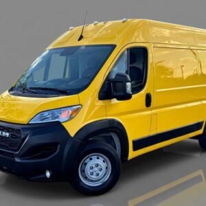 Horizontal photograph of a 2023RamProMaster Cargo Van1500 High Roof Van 3D