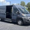 Horizontal photograph of a 2021RamProMaster Cargo Van3500 High Roof Extended Van 3D