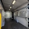 Horizontal photograph of a 2020FordTransit 250 Cargo VanExtended Length High Roof Van 3D