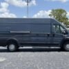 Horizontal photograph of a 2020RamProMaster Cargo Van3500 High Roof Extended Van 3D