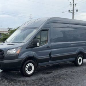 Horizontal photograph of a 2019FordTransit 250 VanExtended Length High Roof w/Sliding Side Door w/LWB Van 3D