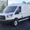 Horizontal photograph of a 2019FordTransit 150 VanMedium Roof w/Sliding Side Door w/LWB Van 3D