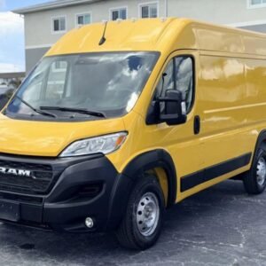 Horizontal photograph of a 2023RamProMaster Cargo Van1500 High Roof Van 3D