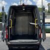 Horizontal photograph of a 2019Mercedes-BenzSprinter 2500 CargoHigh Roof w/170" WB Van 3D