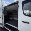 Horizontal photograph of a 2022Mercedes-BenzSprinter 1500 CargoStandard Roof w/144" WB Van 3D
