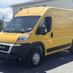 Horizontal photograph of a 2021RamProMaster Cargo Van1500 High Roof Van 3D