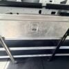 Horizontal photograph of a 2021FordTransit 250 Cargo VanHigh Roof Extended Length Van 3D