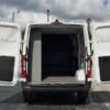 Horizontal photograph of a 2022Mercedes-BenzSprinter 1500 CargoStandard Roof w/144" WB Van 3D