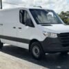 Horizontal photograph of a 2022Mercedes-BenzSprinter 1500 CargoStandard Roof w/144" WB Van 3D