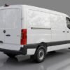 2022Mercedes-BenzSprinter 1500 CargoStandard Roof w/144" WB Van 3D