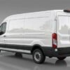 2019FordTransit 150 VanMedium Roof w/Sliding Side Door w/LWB Van 3D
