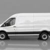2019FordTransit 150 VanMedium Roof w/Sliding Side Door w/LWB Van 3D
