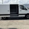 Horizontal photograph of a 2022Mercedes-BenzSprinter 1500 CargoStandard Roof w/144" WB Van 3D