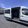 Horizontal photograph of a 2020FordTransit 250 Cargo VanMedium Roof w/LWB Van 3D