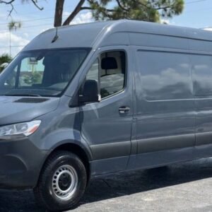 Horizontal photograph of a 2019Mercedes-BenzSprinter 2500 CargoHigh Roof w/170" WB Van 3D