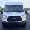 Horizontal photograph of a 2019FordTransit 150 VanMedium Roof w/Sliding Side Door w/LWB Van 3D