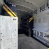 Horizontal photograph of a 2021FordTransit 250 Cargo VanHigh Roof Extended Length Van 3D