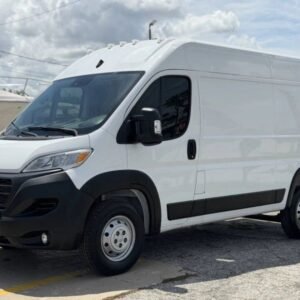 Horizontal photograph of a 2023RamProMaster Cargo Van1500 High Roof Van 3D
