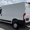 Horizontal photograph of a 2023RamProMaster Cargo Van1500 High Roof Van 3D