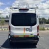 Horizontal photograph of a 2020FordTransit 250 Cargo VanMedium Roof w/LWB Van 3D