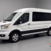 Horizontal photograph of a 2020FordTransit 350 Passenger VanXLT w/Medium Roof Van 3D