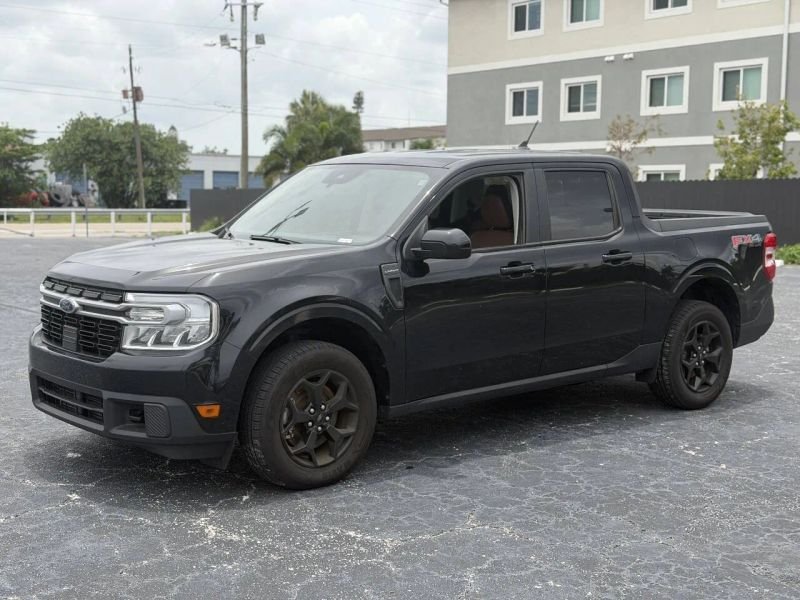 Horizontal photograph of a 2024FordMaverickLariat Pickup 4D 4 1/2 ft