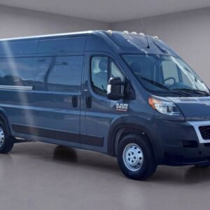 Horizontal photograph of a 2020RamProMaster Cargo Van3500 High Roof Extended Van 3D