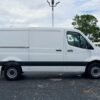 Horizontal photograph of a 2022Mercedes-BenzSprinter 1500 CargoStandard Roof w/144" WB Van 3D