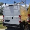 Horizontal photograph of a 2024RamProMaster Cargo Van2500 Tradesman High Roof Van 3D