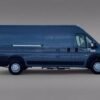 Horizontal photograph of a 2020RamProMaster Cargo Van3500 High Roof Extended Van 3D