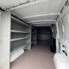 Horizontal photograph of a 2022Mercedes-BenzSprinter 1500 CargoStandard Roof w/144" WB Van 3D